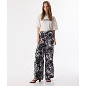 Resim Twist Palazzo Fit Desenli Kadın Pantolon (TS1250003116) 
