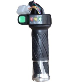 Resim Elektrikli Bisiklet Vitesli Gaz Kolu Elektrikli Bisiklet Işıklı Vitesli Gaz Kolu 
