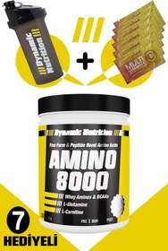 Resim Dynamic Amino 8000 300 Tablet + 7 Hediyeli (shaker + 6 Adet Multi C Saşe) 
