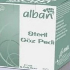 Resim Alban Steril Göz Pedi 6,5cm x 9,5cm 5'li 