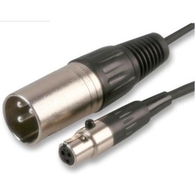 Resim Mykablo 3 Pin Mini Xlr Dişi To 3 Pin Xlr Erkek Kablo 50 Cm 