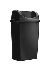 Resim Rulopak Duvara Monte 25 L Çöp Kovası - Siyah 