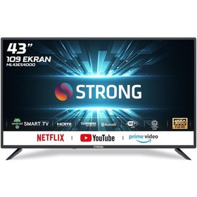 Resim Strong MT43ES4000 Full HD 43" 109 Ekran Uydu Alıcılı Android Smart LED TV 