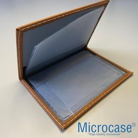 Resim Microcase Suni Deri OTO Ruhsat Kabı Kılıfı Ruhsatlık + Ön Arka Panel Numaratör 1 Adet- AL5038 