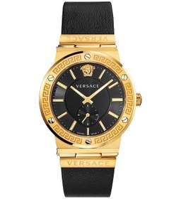 Resim Versace Vevı00220 Greca Logo Erkek Kol Saati Metalik 