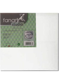 Resim Fanart Studio 320 Gr %100 Pamuk 15x15cm Tuval 