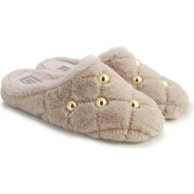 Resim Macarena Kadın Terlik/ Panduf ( Ev ) ANAIS34-MK Macarena Groseto Beige 