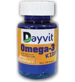 Resim Dayvit Omega 3 Kids 100 Kapsül 