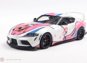 Resim 1:18 Solido 2024 Toyota GR Supra Solido Works Itasha 