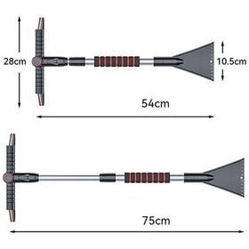 Resim Wondernest 2025 Yükseltmesi Temizleme Lichen Kar Fonksiyonlu Fırçası, Çok Araba Kw 