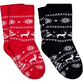 Resim Civil Girls Snow Deer Havlu 2'li 3-11 Yaş Kız Soket Çorap - Standart 5-6 Yaş 