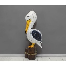 Resim 9096859818546drvs - Ahşap Pelikan 50 Cm 