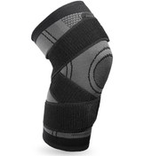 Resim Maiyame Xl Gri Spor Knee Wrap: Ağrı Ve Yorgunluk Azaltıcı, Nemlendirici, Basketbol-futbol-koşu İçin Elastik Bilekli Diz Koruyucu Çok Renkli 