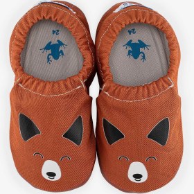 Resim HOPFRÖG The Fox Hyper Kızıl Toprak Kahverengi Barefoot Akıllı Patik 