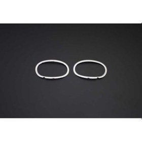 Resim Mercedes Sprinter W906 Uyumlu Sis Farı Çerçevesi 2 Parça 2014 Ve Üzeri Paslanmaz Krom 