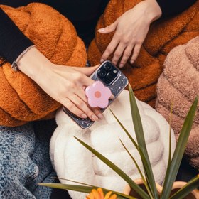 Resim Daisy Telefon Tutucu (Popsocket) - Pembe 