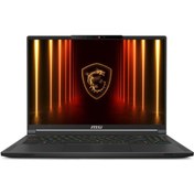 Resim MSI Stealth 16 AI A2HWGG-056TR Ultra 9 285H 32 GB 2 TB SSD RTX5070 16" W11H Dizüstü Bilgisayar 