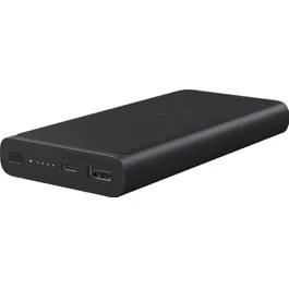 Resim Xiaomi 10000 mAh PD 10W Kablosuz Taşınabilir Hızlı Şarj Cihazı - Qi Power Delivery Powerbank - Siyah 