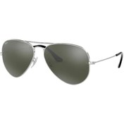 Resim Ray-Ban Unisex Gri Ayna Güneş Gözlüğü Rb 3025 Avator W3277 
