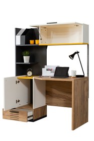 Resim Setay Relax Genç Odası - 4 Kapılı Dolap, Karyola, Komodin, Şifonyer, Çalışma Masası 