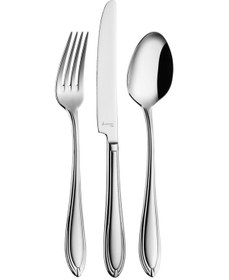 Resim Aryıldız Aida Prestige 84 Parça 12 Kişilik Çatal Kaşık Bıçak Seti Gümüş 