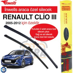 Resim Clio 3 2006-2011 İnwells Araca Özel Silecek Takımı Inw018054 
