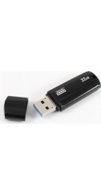 Resim Goodram 32GB USB 3.0 Flash Bellek Siyah Renkli Hızlı Veri Aktarımı İçin Tasarlandı 