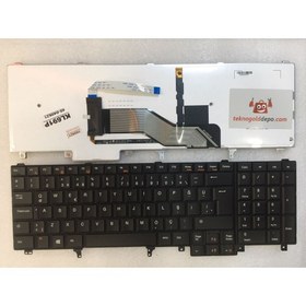 Resim Dell Latitude E6520 Türkçe Işıklı Klavye (Oem) 