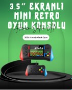 Resim ZERO LAND TECHMRT Çocukluğunuzun Oyunları Tek Cihazda – 500 Oyunlu (112640) El Konsolu 