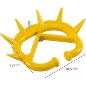 Resim Burunsallık Plastik Inek Meme Emmeönleyici. Emmesavar - 5 Adet 