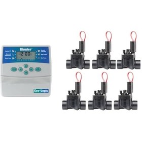 Resim HUNTER ECO LOGİC ELC 601 KONTROL ÜNİTESİ VE SELENOİD SETİ (6 İSTASYON) 