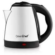 Resim Greenchef Swift 1.5L 1500W Stainless Steel Electric Kettle, 360-Degree Rotational Base, Silver 