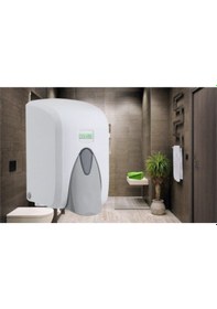 Resim Vialli S5 Hazneli Sıvı Sabunluk - Sıvı Sabun Dispenseri - Sıvı Sabun Aparatı - 500 Gr - Beyaz 