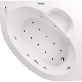 Resim Renkli Oturmalı Küvet | Jakuzi | Ortaköy | Sanacryl - 150x150 / Sarı / 1 Kişilik 