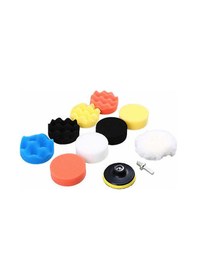 Resim Moveevo 3 İnç Otomobil Polishing Seti, Fırça Uçlarıyla Kendini Yapıştıran Paspaslar, Cila Ve Temizlik Aracı Rastgele Renk 