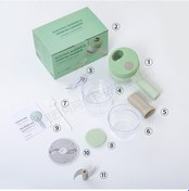 Resim Yaozixa Ev Mutfak Çok İşlevli Elektrikli Soğan Sarımsak Dilimleyici Otomatik Kesme Ve Ezme Aleti 1. Nesil Mini Motor EHS64AVFWE GH59 