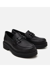 Resim Hotiç Kadın Deri Siyah Tokalı Klasik Loafer 01ayh306690a100 Siyah 