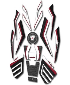Resim Hornet 750 Tankpad Setibordo Beyaz 