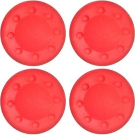 Resim Desenli Sony Ps5/ps4/ps3 Analog Koruyucu Silikon Pad-step Model Kırmızı 