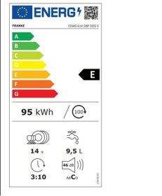 Resim Franke Fdws 614 D8p Dos E Yarı Ankastre Bulaşık Makinesi 