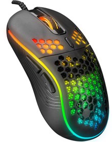 Resim SM-G66 X-HOLE Usb Siyah 7D Optik 8000dpi LED Işıklı Gaming Oyuncu Mouse Everest