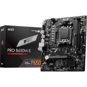 Resim MB Pro B650M-E Am5 Ddr5 6800MHZ(OC) HDMI VGA M.2 Usb3.2 2.5g Lan Matx 