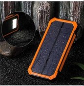 Resim Artfulabode Güneş Enerjili 20kmah 2usb Taşınabilir Şarj Cihazı Led Fener 