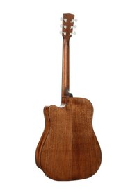 Resim Earth60cenat Elektro Akustik Gitar - Natürel Başlangıç/orta Seviye Masif Ladin Üst Kapak, 