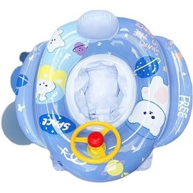 Resim Soulader Çocuklara Özel Eğlenceli Yüzme Simidi Ve Oyun Halkası - Karikatür Tasarım 