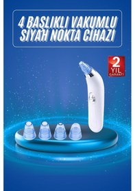 Resim Vakumlu Siyah Nokta Ve Yüz Temizleme Cihazı 4 Başlıklı 