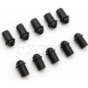 Resim Lasonstiges Alüminyum Evrensel 10 Adet M5 X 18mm Motosiklet Cam Cıvataları Cıvatalar Suzuki Kawasaki Yamaha Ducati Için Bağlantı Elemanı Somunları 