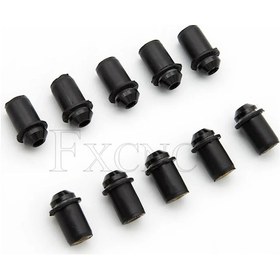 Resim Lasonstiges Alüminyum Evrensel 10 Adet M5 X 18mm Motosiklet Cam Cıvataları Cıvatalar Suzuki Kawasaki Yamaha Ducati Için Bağlantı Elemanı Somunları 
