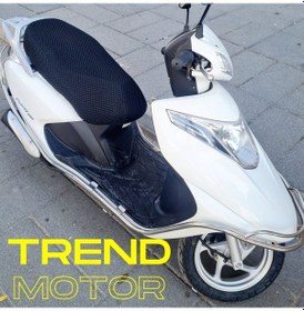 Resim Mondial Fury 110 Sele Koltuk Kılıfı 3d Çift Kat File 