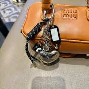 Resim Silver1 Zarif Anti-Kayıp Araba Anahtarlık Okul Çantası Çekicilik Bebek Yaratıcı Erkek ve Kadın Çift Yıldız Ayı Anahtarlık (Yurt Dışından) 